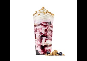 Premium Shake Blueberry Crumble