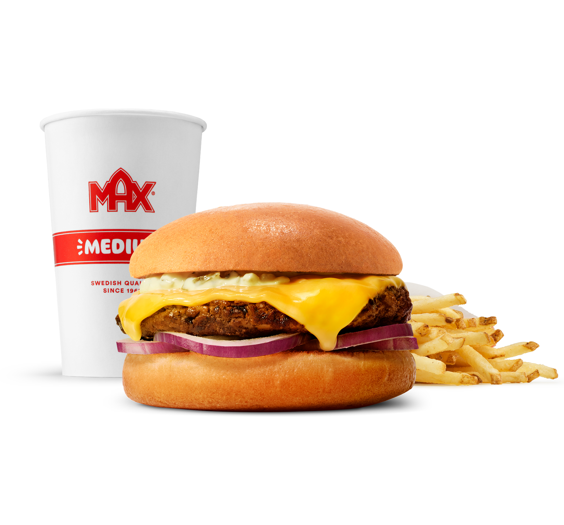 Tatarski Cheeseburger Jr w zestawie