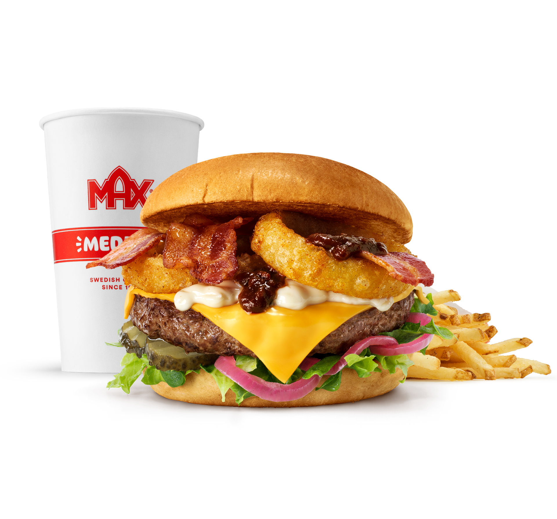 Smokey BBQ 'n' Bacon w zestawie