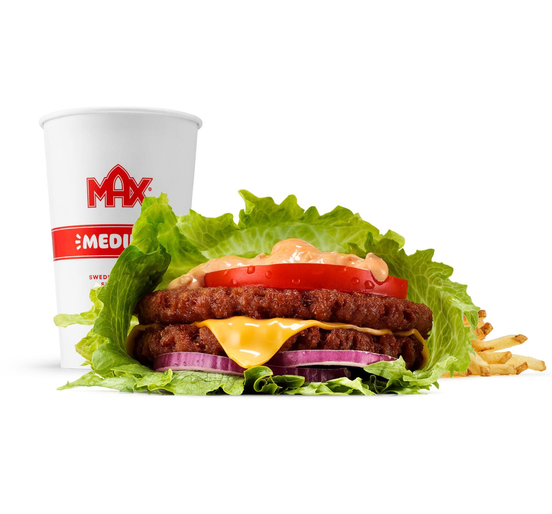 Salad Wrap Plant Beef w zestawie