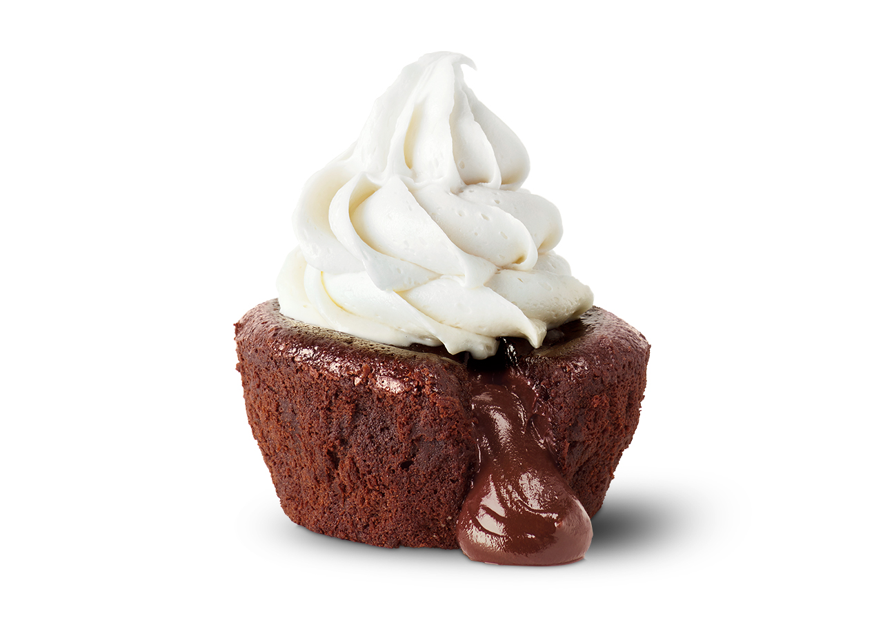 Fondant czekoladowy z lodami