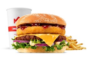 Burger Rywala Plant Beef w zestawie
