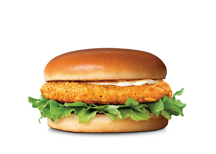 Chicken Jr burger