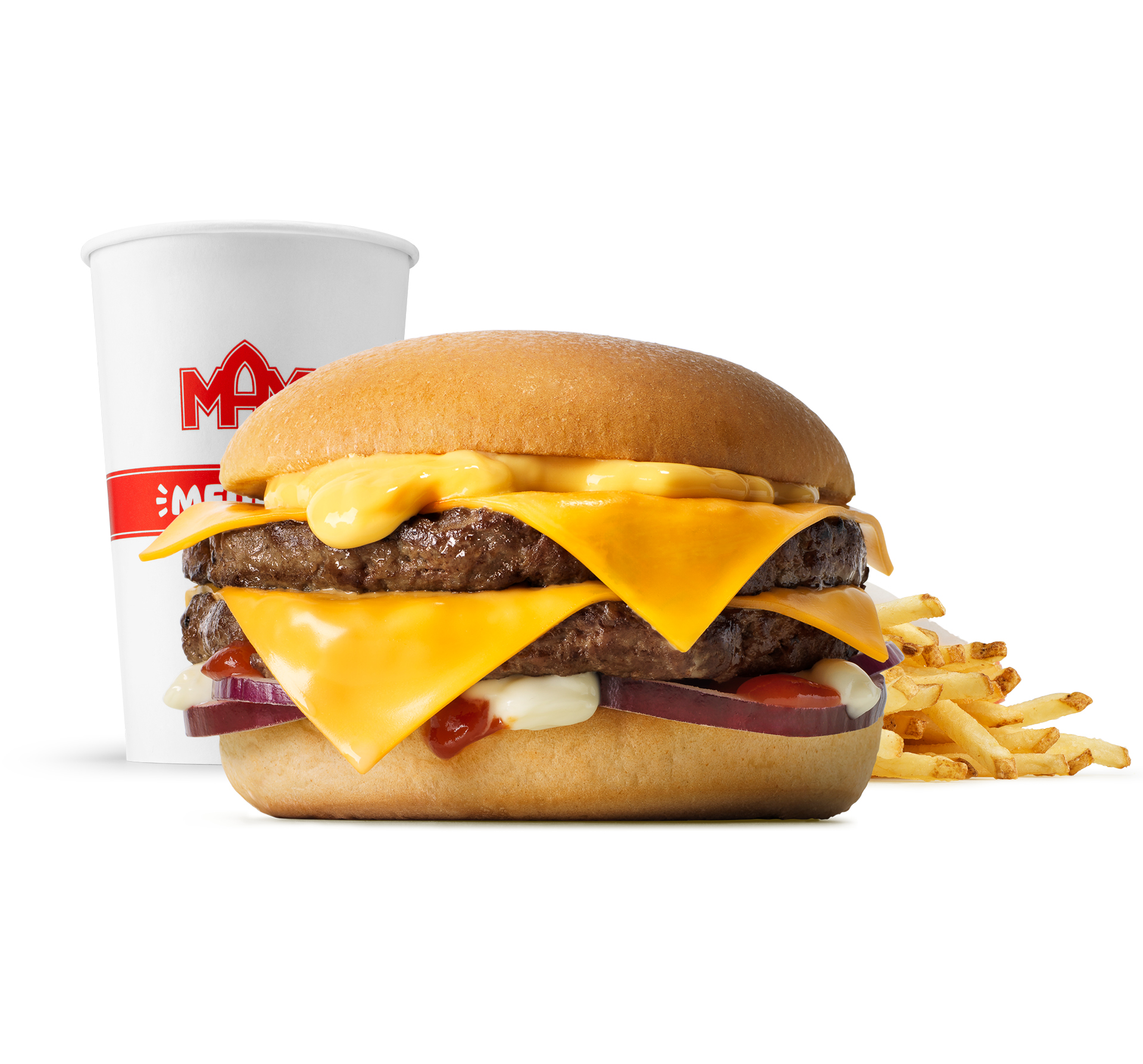 DeliVery Cheezy Burger w zestawie