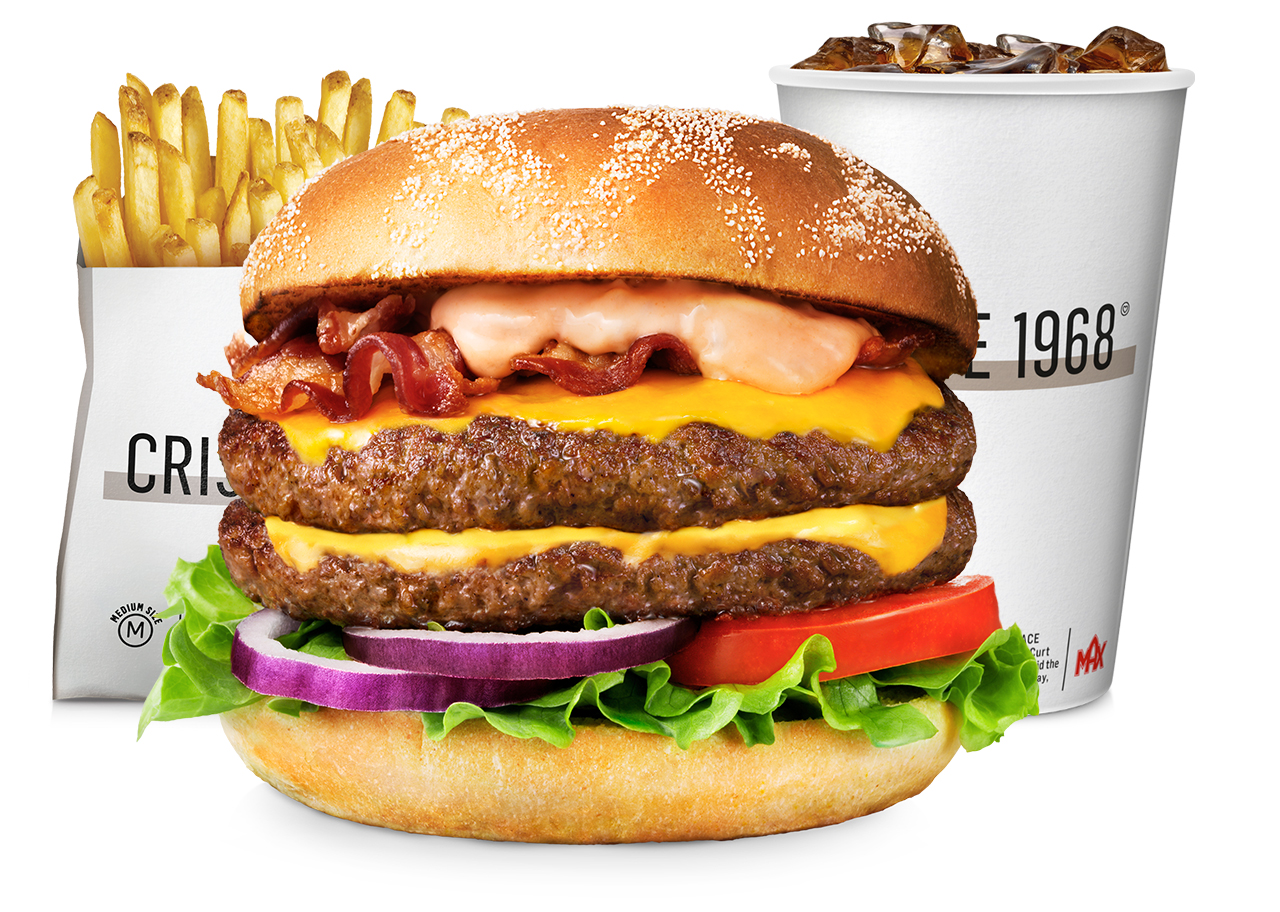 Podwójny Frisco Burger Max