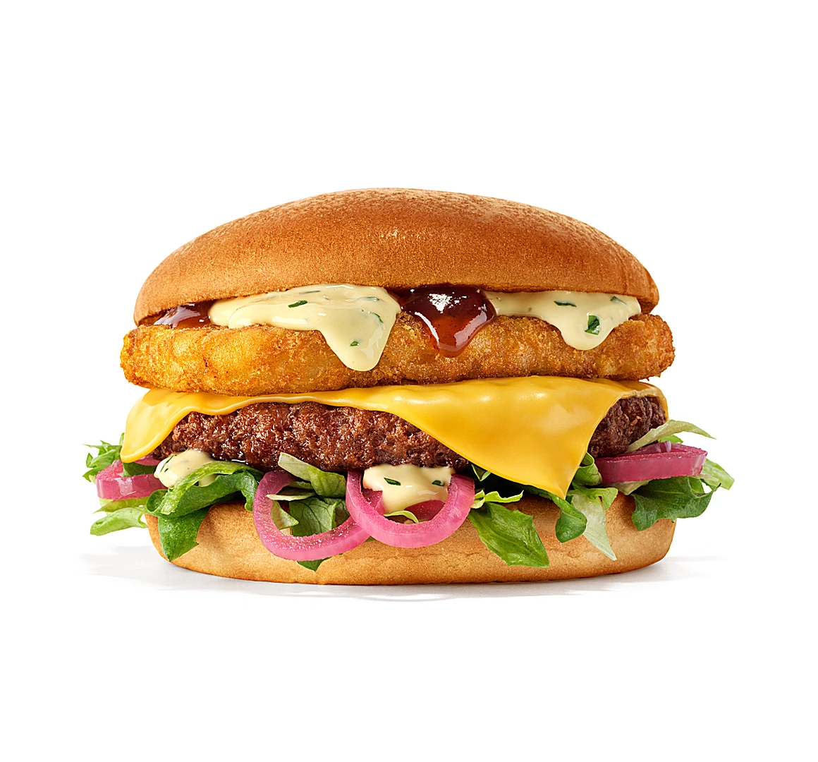 Burger Rywala Złoty Plant Beef