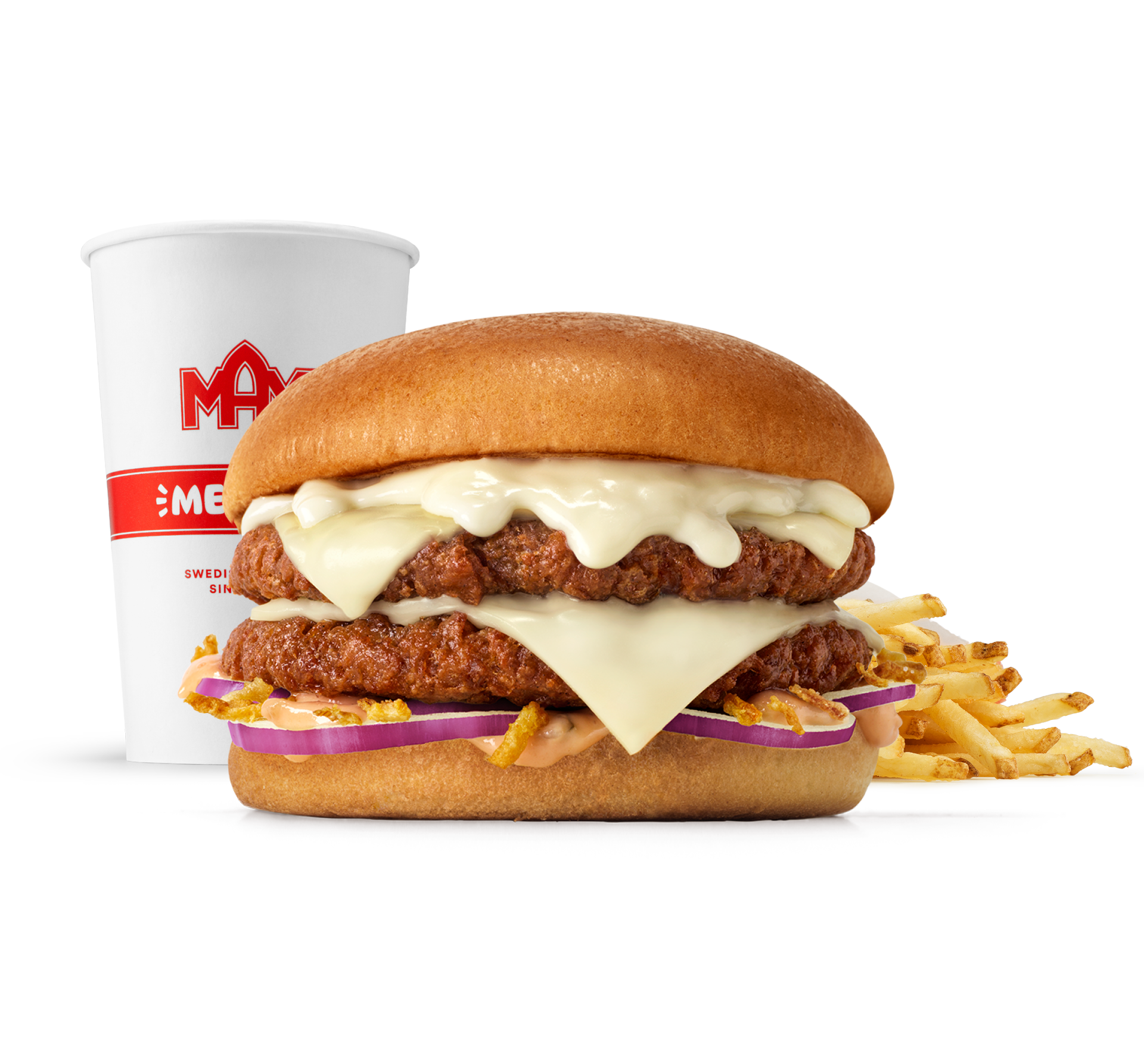 Raclette Melt Plant Beef w zestawie