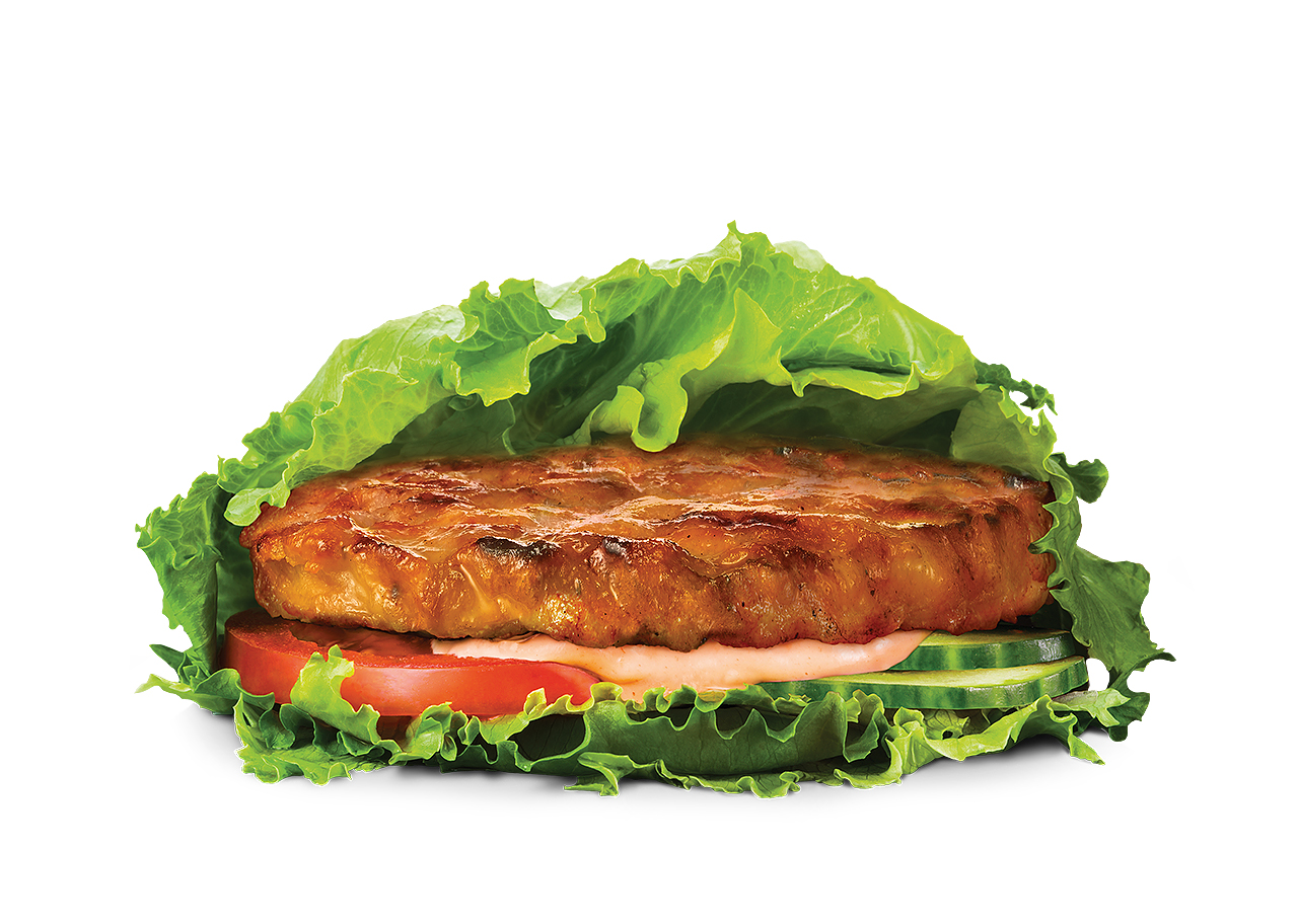 Grillowany Kurczak Burger w Sałacie
