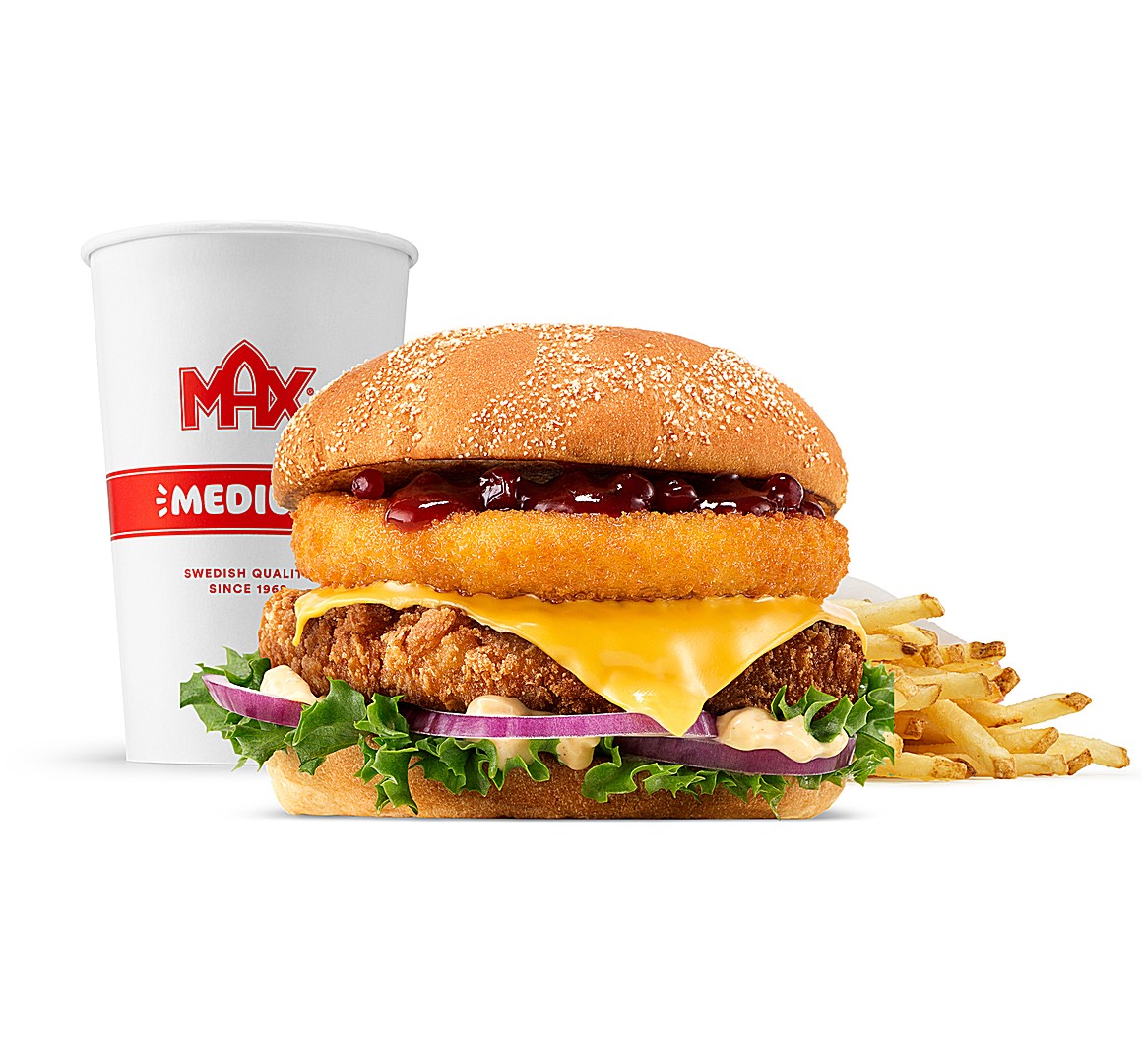 Burger Rywala Crispy Supreme w zestawie