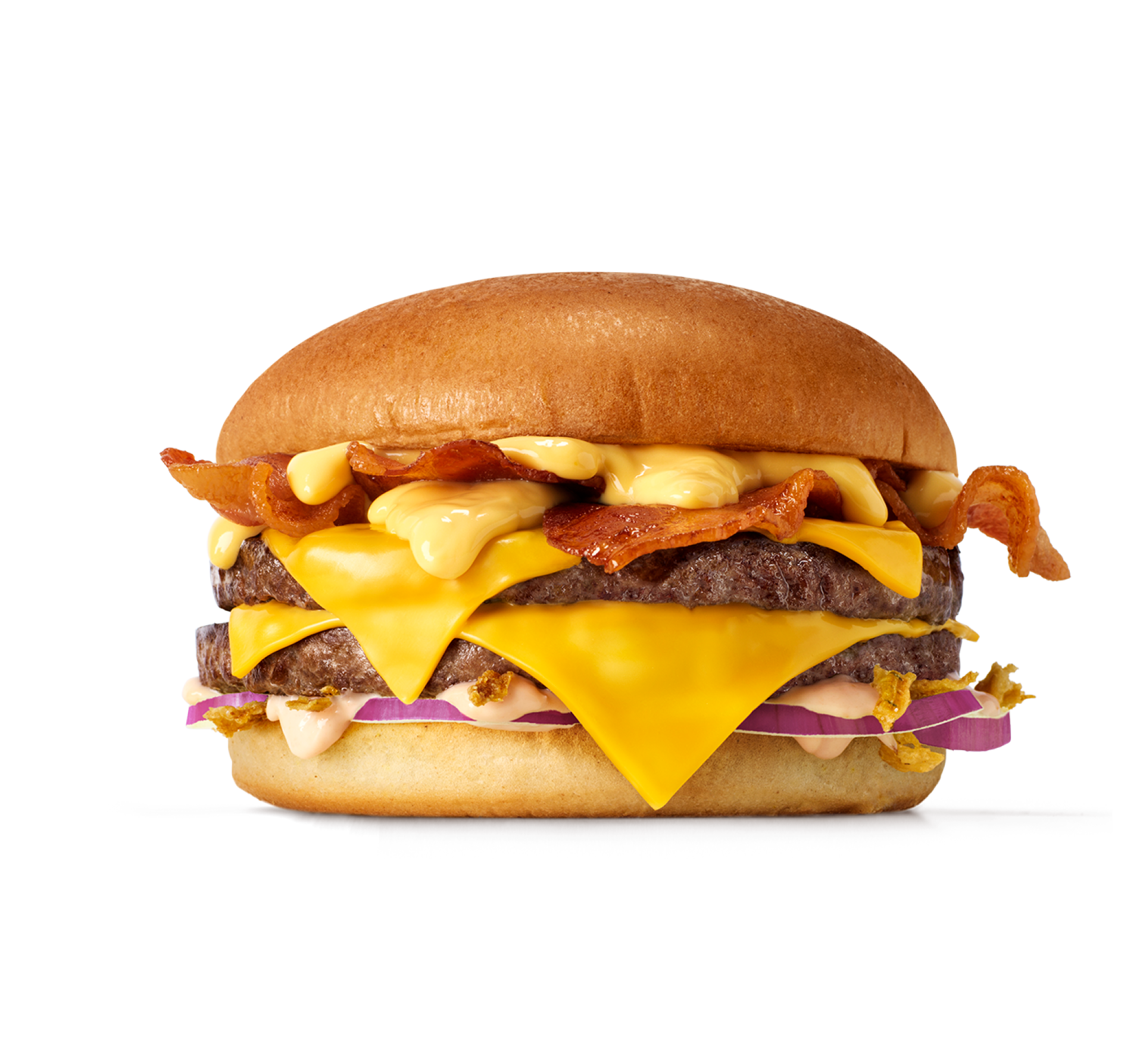 Cheddar Melt Beef 'n' Bacon