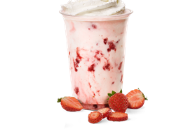 Premium Shake truskawkowy