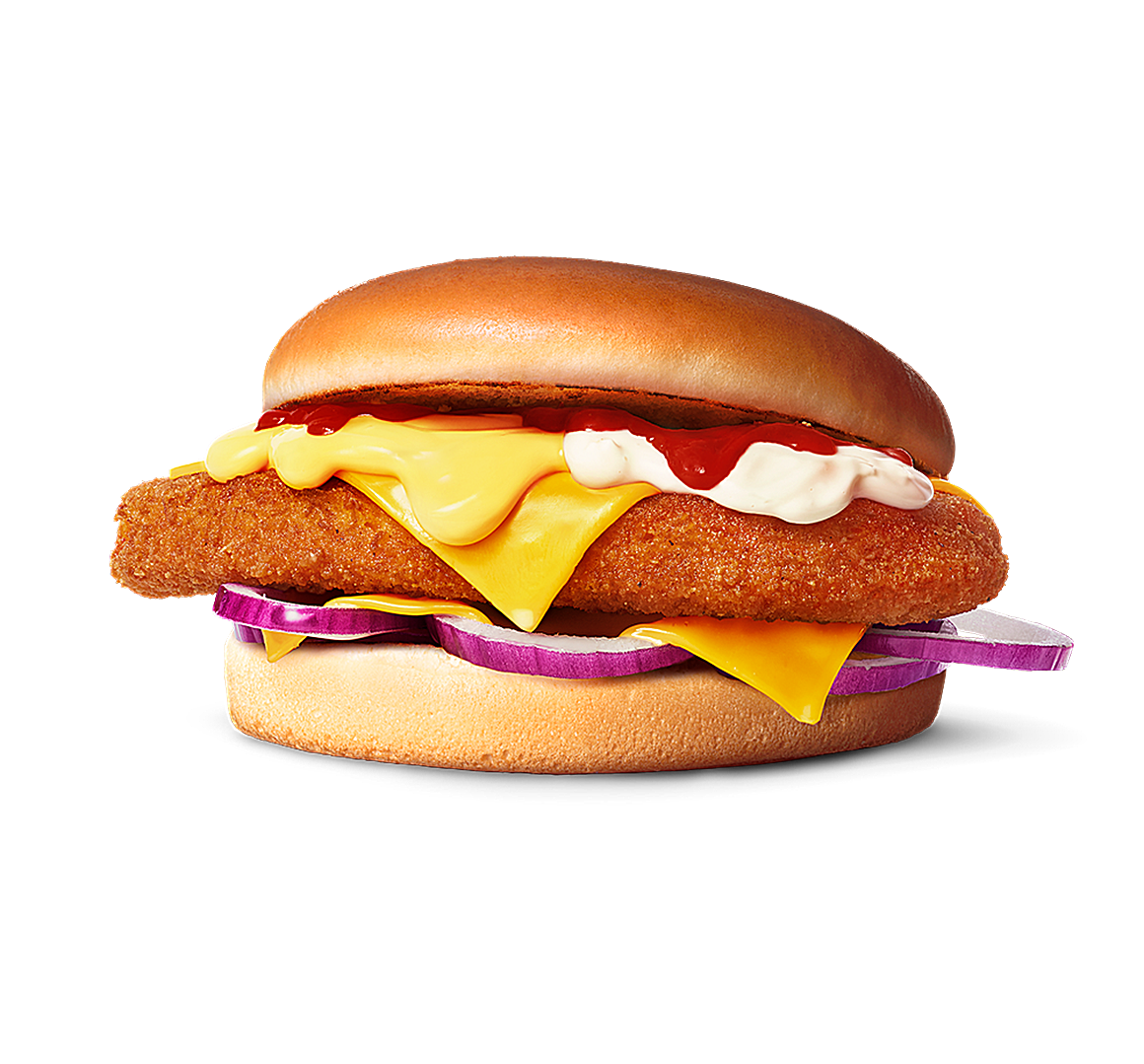 DeliVery Cheezy Kurczak Burger