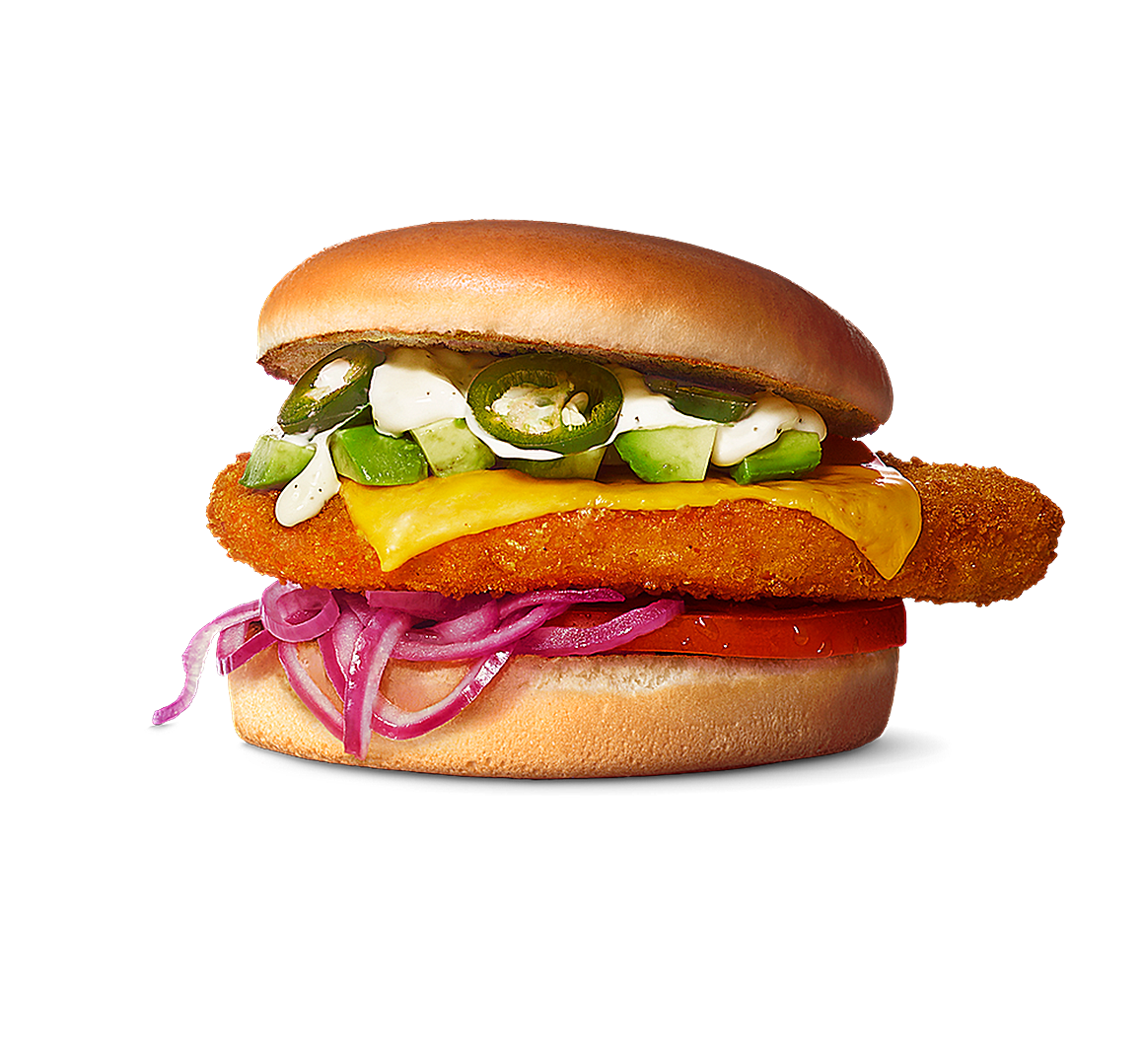 Spicy Avocado Kurczak Burger