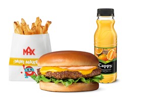 Zestaw dla dzieci-Hamburger z serem