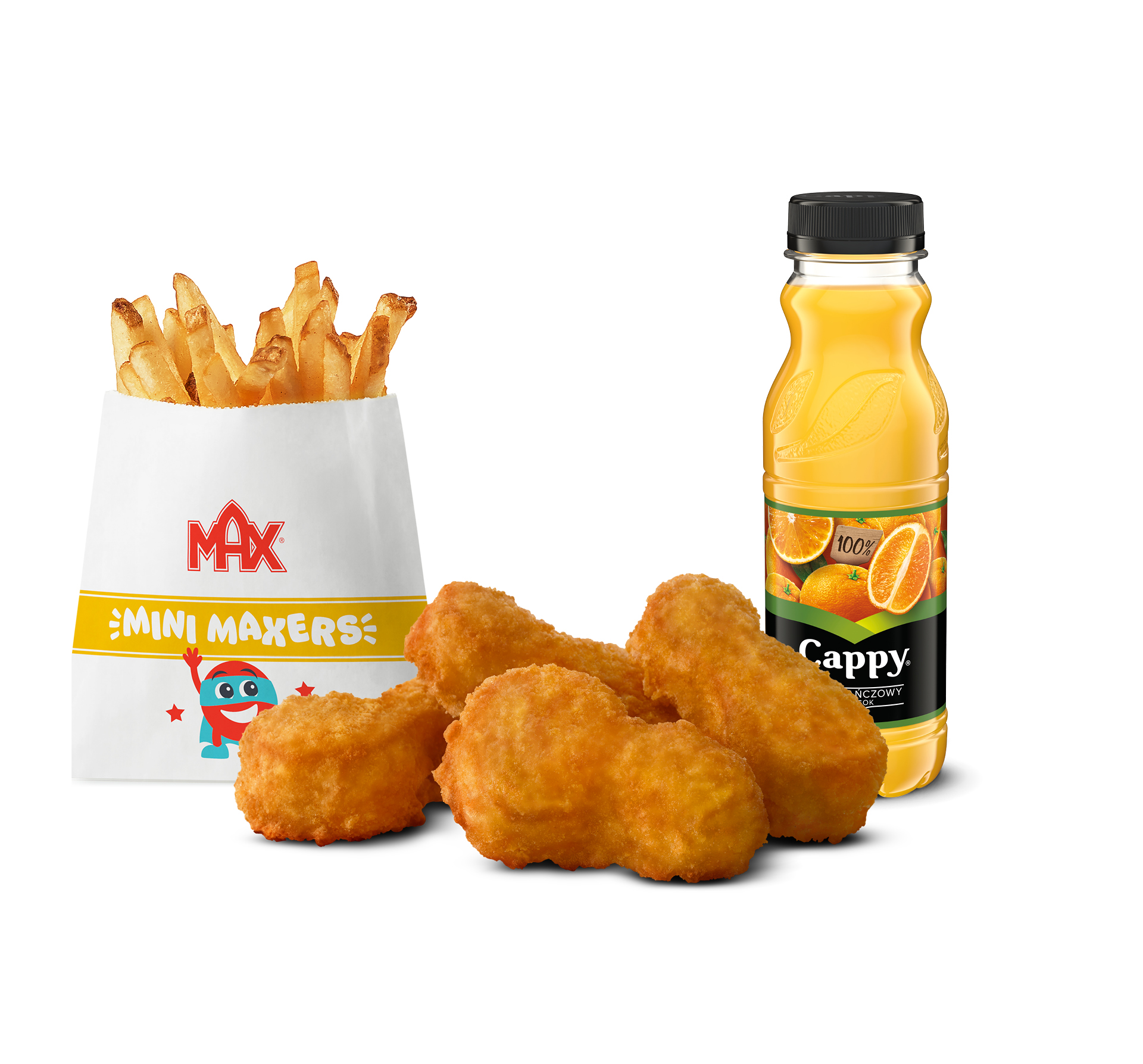 Zestaw dla dzieci-Nuggetsy 4 szt.