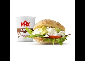 Ciabatta Roll Cottage Cheese & Avocado w zestawie