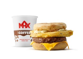 Muffin 'n' Egg Cheddar & Beef w zestawie