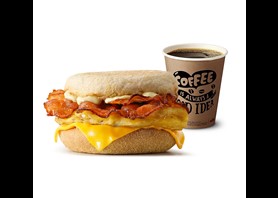 Muffin 'n' Egg Cheddar & Bacon w zestawie