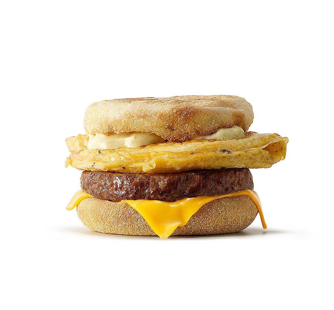 Muffin 'n' Egg Cheddar & Beef