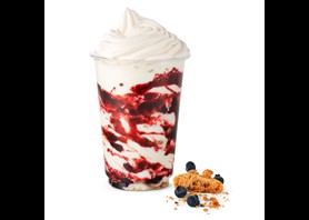 Premium Shake Crispy Blueberry Pie
