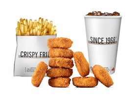 Crispy Green Nuggets w zestawie 9 szt.
