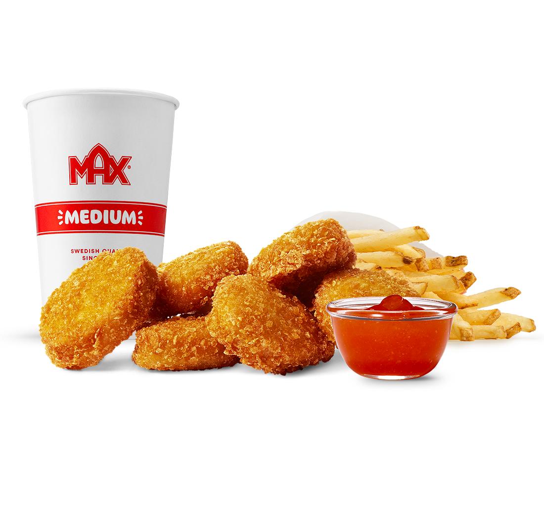 Crispy Green Nuggets w zestawie 6 szt.