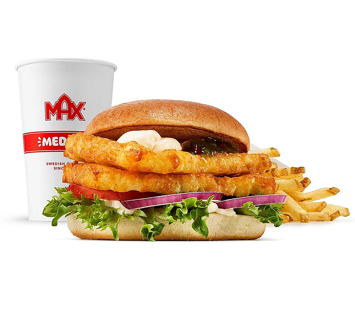 Double Maxoumi Burger w zestawie