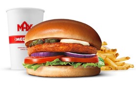 Maxoumi Burger w zestawie