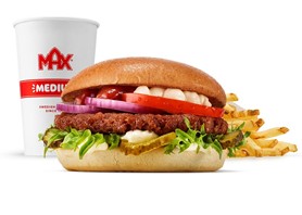 Plant Beef Burger w zestawie