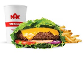 GDL Burger z Serem w Sałacie w zestawie