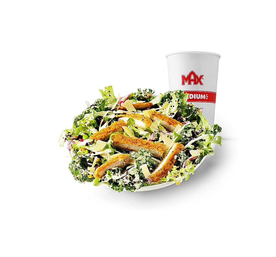 Green Kale Caesar Salad w zestawie