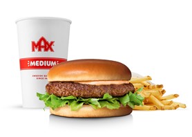 Hamburger w zestawie