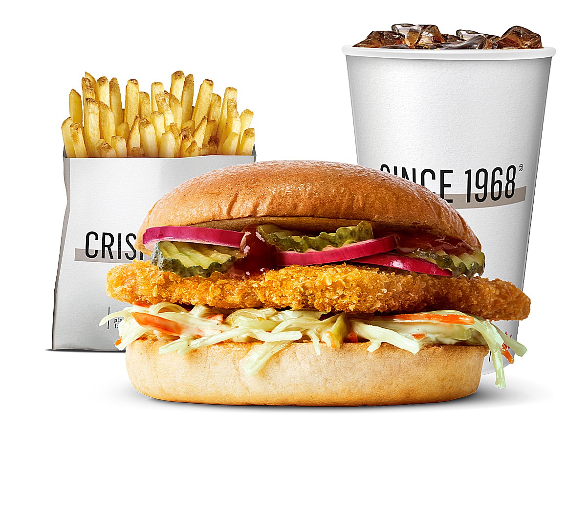 Crispy No Chicken BBQ w zestawie