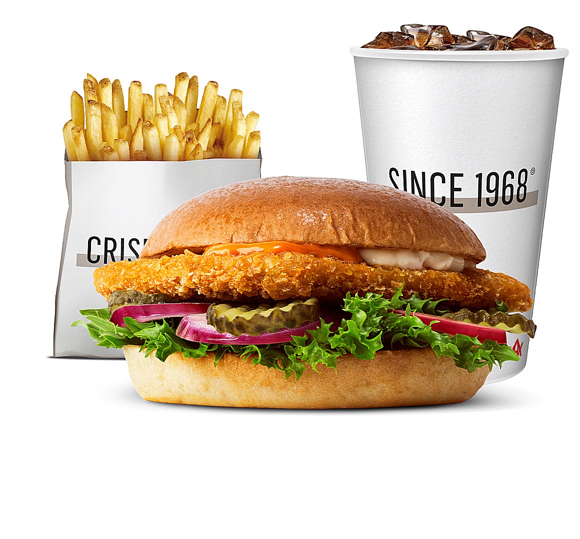 Crispy No Chicken Buffalo w zestawie