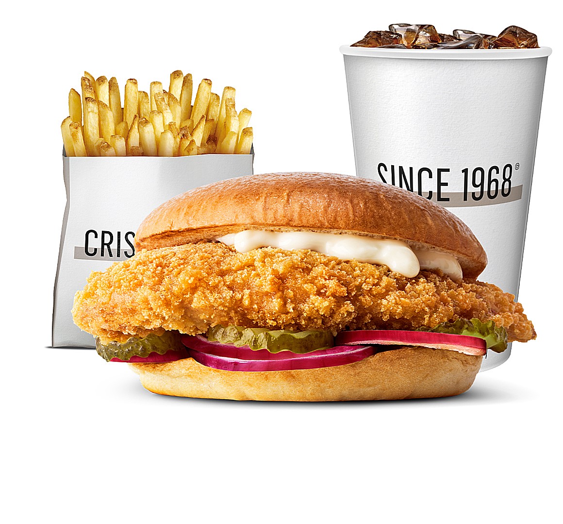 Grand Chicken Sandwich w zestawie