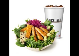 Salad Bowl Chrupiący Wege w zestawie